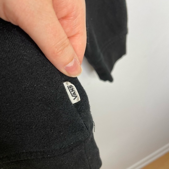 VANS graphic black logo crewneck sweatshirt - Picture 8 of 10
